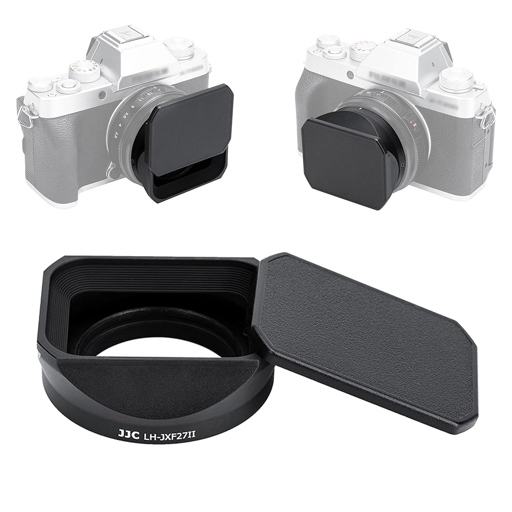 Amazon.co.jp: JJC LH-XF27 Metal Lens Hood Shade for Fuji